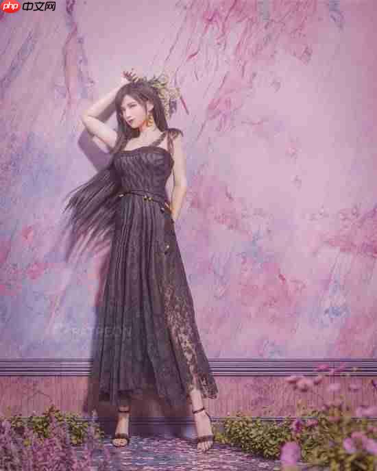 3D大神晒《最终幻想7》尤菲新图！圣诞小麋鹿太可爱了！