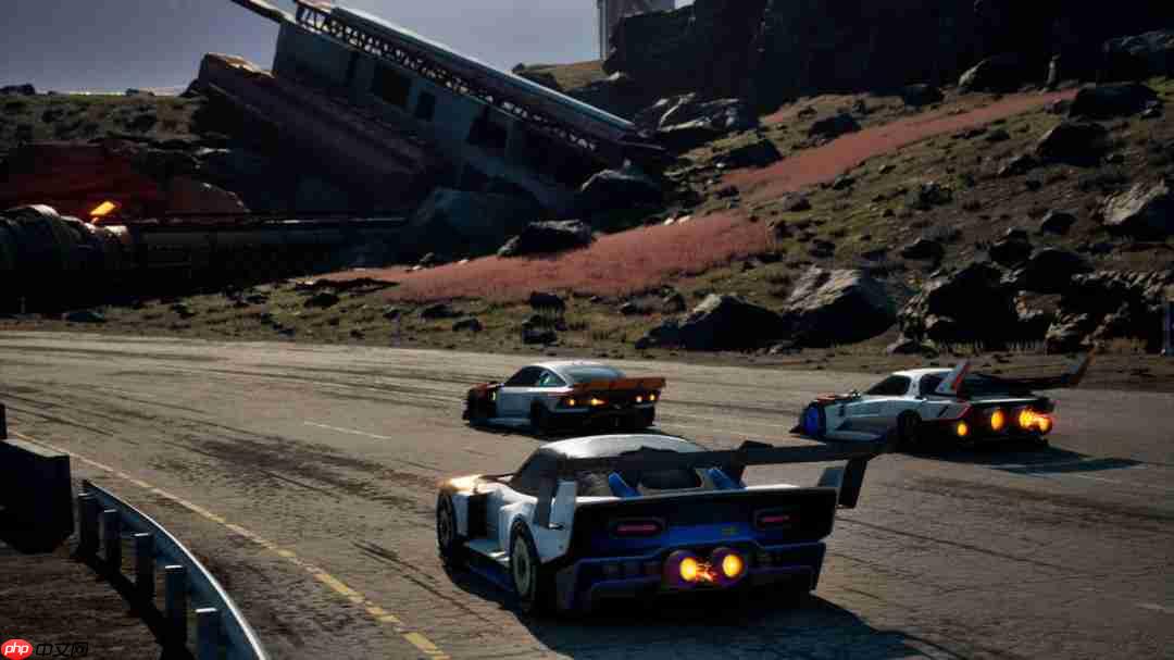 TGA2025:二次元赛车新作《SCREAMER》预告片