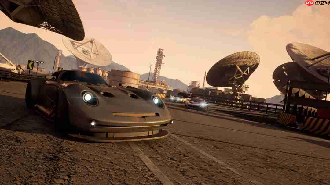 TGA2025:二次元赛车新作《SCREAMER》预告片