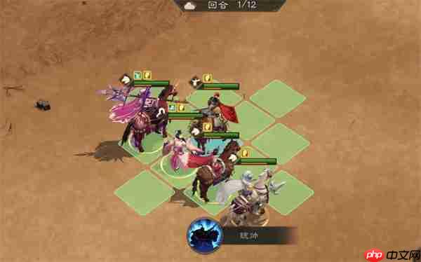 新三国志曹操传群之阵演16-2吕玲绮打法