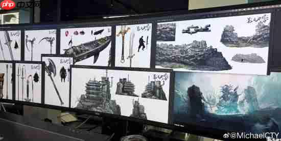 《影之刃零》概念设定图公开！长发美女太吸睛