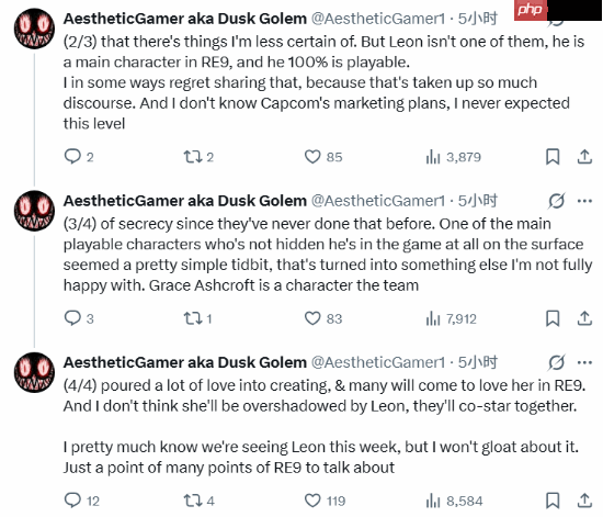 舅舅党言之凿凿！《生化危机9：安魂曲》必有里昂 角色可操作