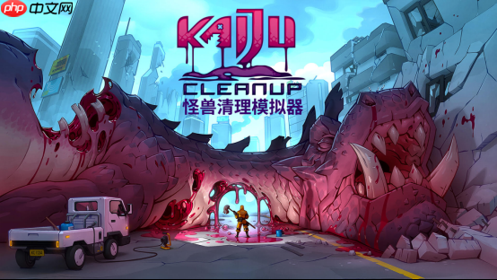 解压清理游戏《怪兽清理模拟器》确认加入多人合作模式，将于2026推出