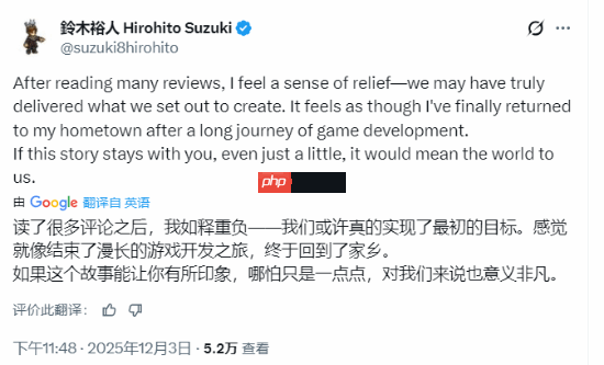 84分超预期!《八方旅人0》制作人动情回应媒体盛赞