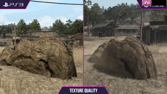 《荒野大镖客》PS3和手机画面对比：你认为谁赢了？