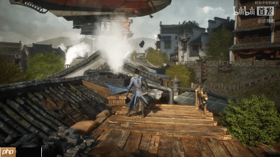 国产蒸汽朋克开放世界RPG《逆神者》首曝：东方文化结合蒸汽朋克的幻想世界