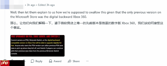 有Xbox玩家《荒野大镖客：救赎》无法升级！R星建议付费解决