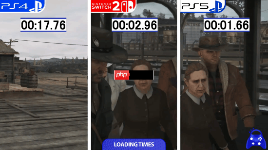 《荒野大镖客》PS4与PS5画面对比:画质略微提升