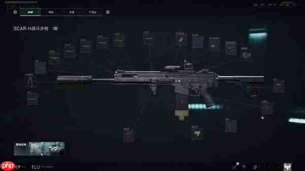 三角洲行动S7SCARH改枪方案