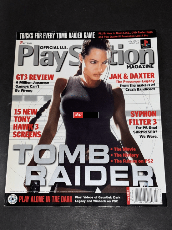 《古墓丽影》劳拉获两项吉尼斯纪录：登杂志封面最多的游戏角色！