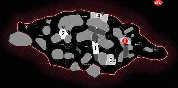 使命召唤黑色行动7坠机点地图点位