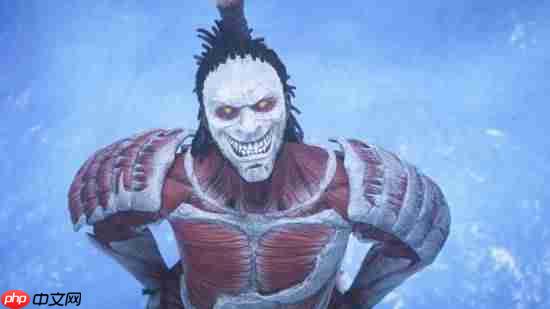 《刺客信条：影》联动《进击的巨人》实机图片