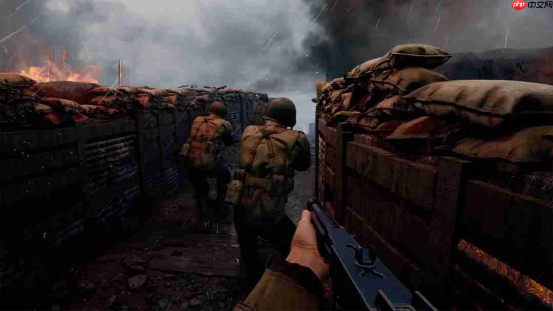 二战射击游戏《黄铜之雨》预告 重回使命召唤