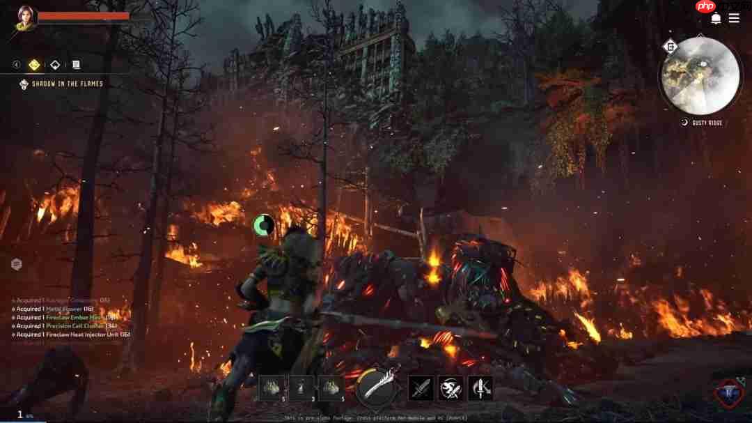 《地平线：钢铁边境》新实机演示 画面和玩法很棒