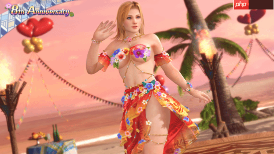 《死或生:维纳斯璀璨假期》8周年活动