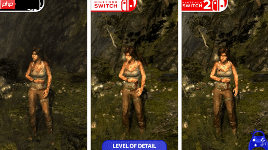 《古墓丽影：决定版》NS&NS2版对比PS3版：画面还不如原版？