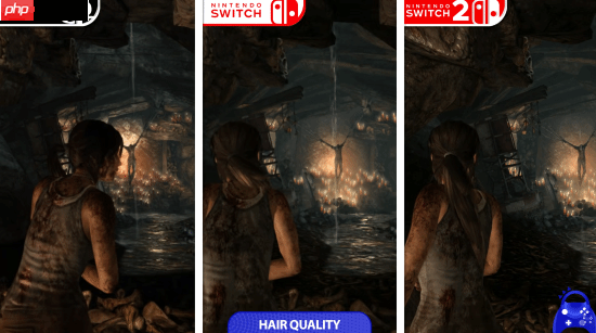 《古墓丽影：决定版》NS&NS2版对比PS3版：画面还不如原版？