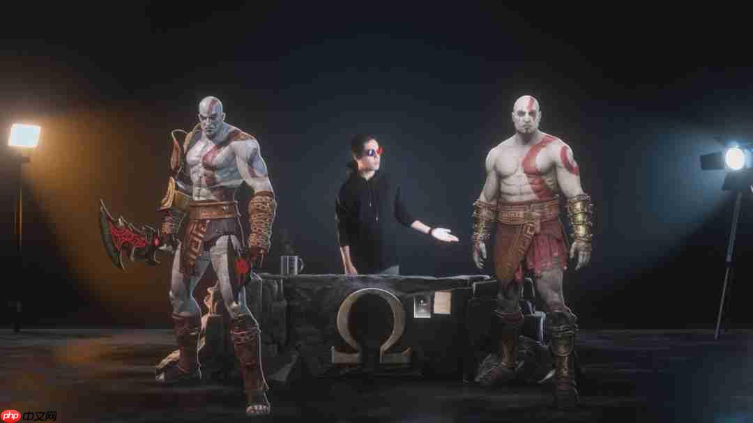 《战神》虚幻5粉丝重制版视频 奎爷大战敌人