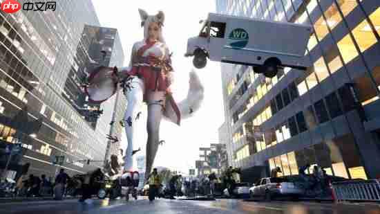 猎奇向《女巨人游乐场》新截图！换装美女任意践踏！