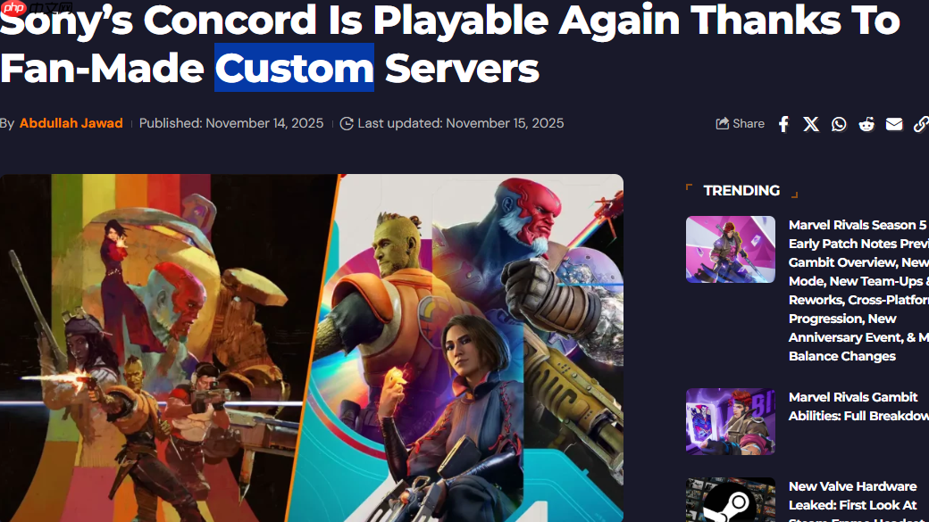 高玩招魂《星鸣特攻》搭建私服宣布成功 宣传片火速被下架