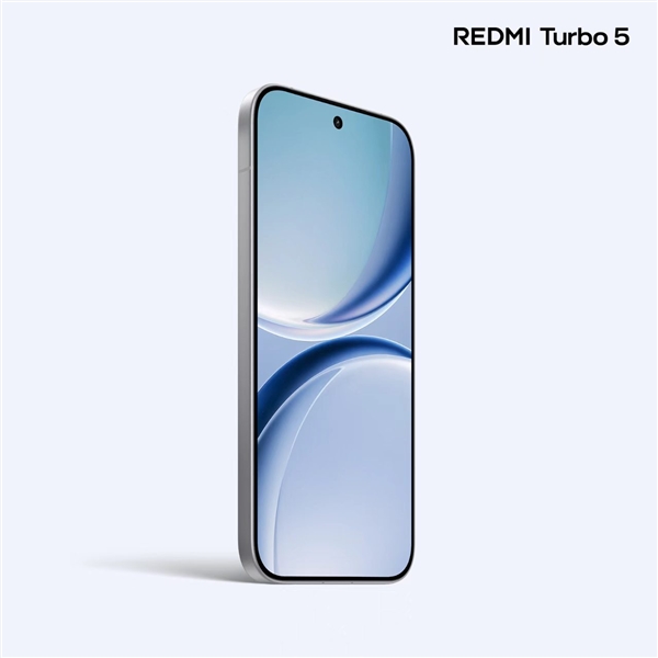 REDMI Turbo 5外观揭晓：6.59英寸黄金中尺寸！金属中框+玻璃背板