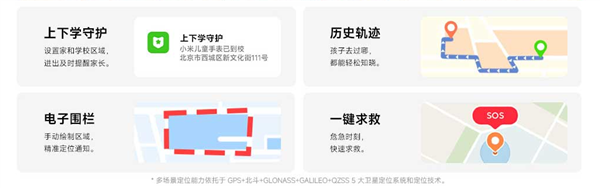 1399元 小米首款儿童手表开售:秒级连续定位、支持水域提醒
