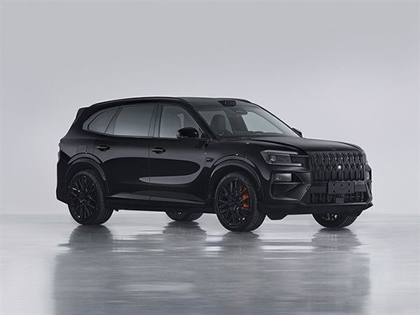 宝马X5同款315大宽胎 极氪8X性能版亮相:三电机+电动尾翼